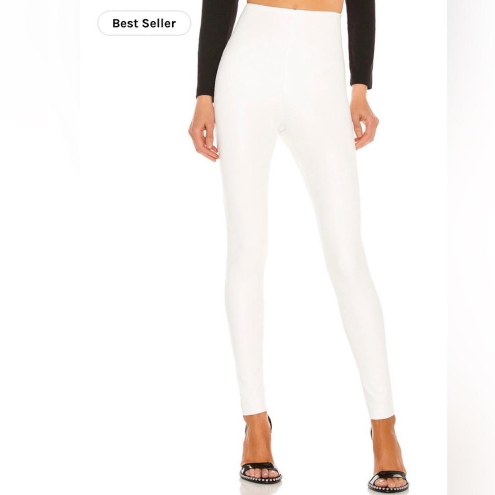 Commando White Faux Leather Leggings